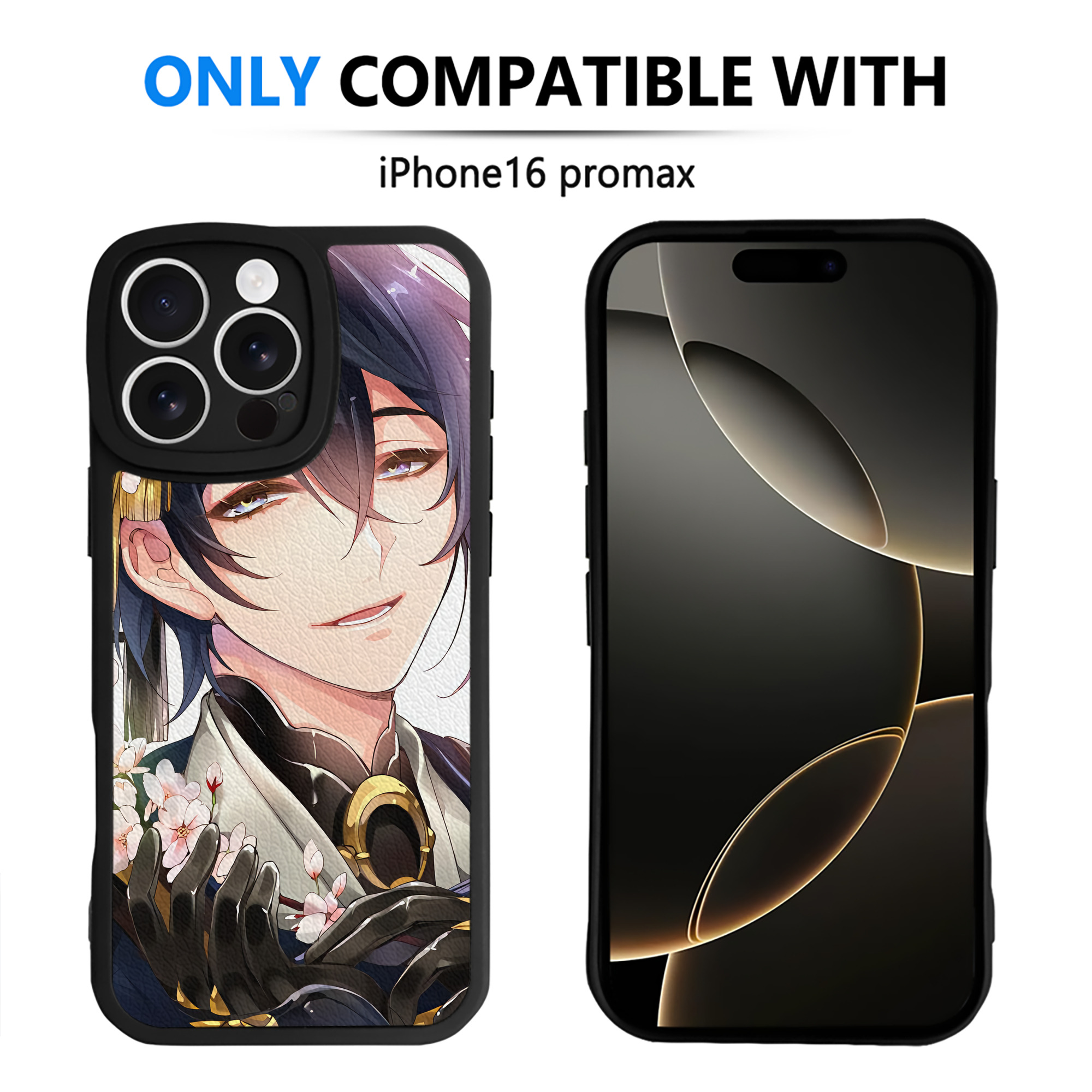 （画像用） 刀剣乱舞 Touken Ranbu 【iPhone 16シリーズ対応】シリコンスマホケース（レザー調） 材質：シリコン